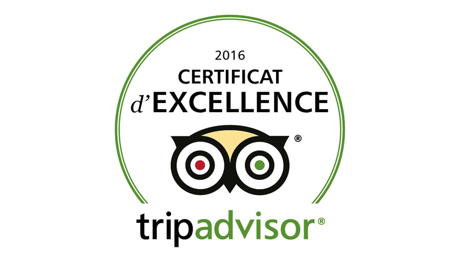 Trip Advisor accorde le certificat d’excellence à l’hôtel de l’Europe